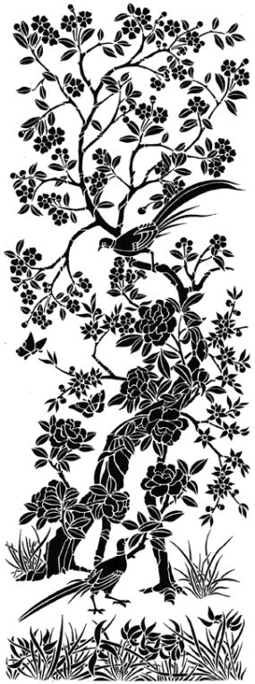 papier peint motifs de pochoir,plante,arbre,feuille,fleur,tige de plante