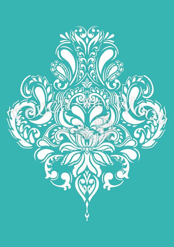 wallpaper stencil patterns,pattern,green,aqua,teal,ornament