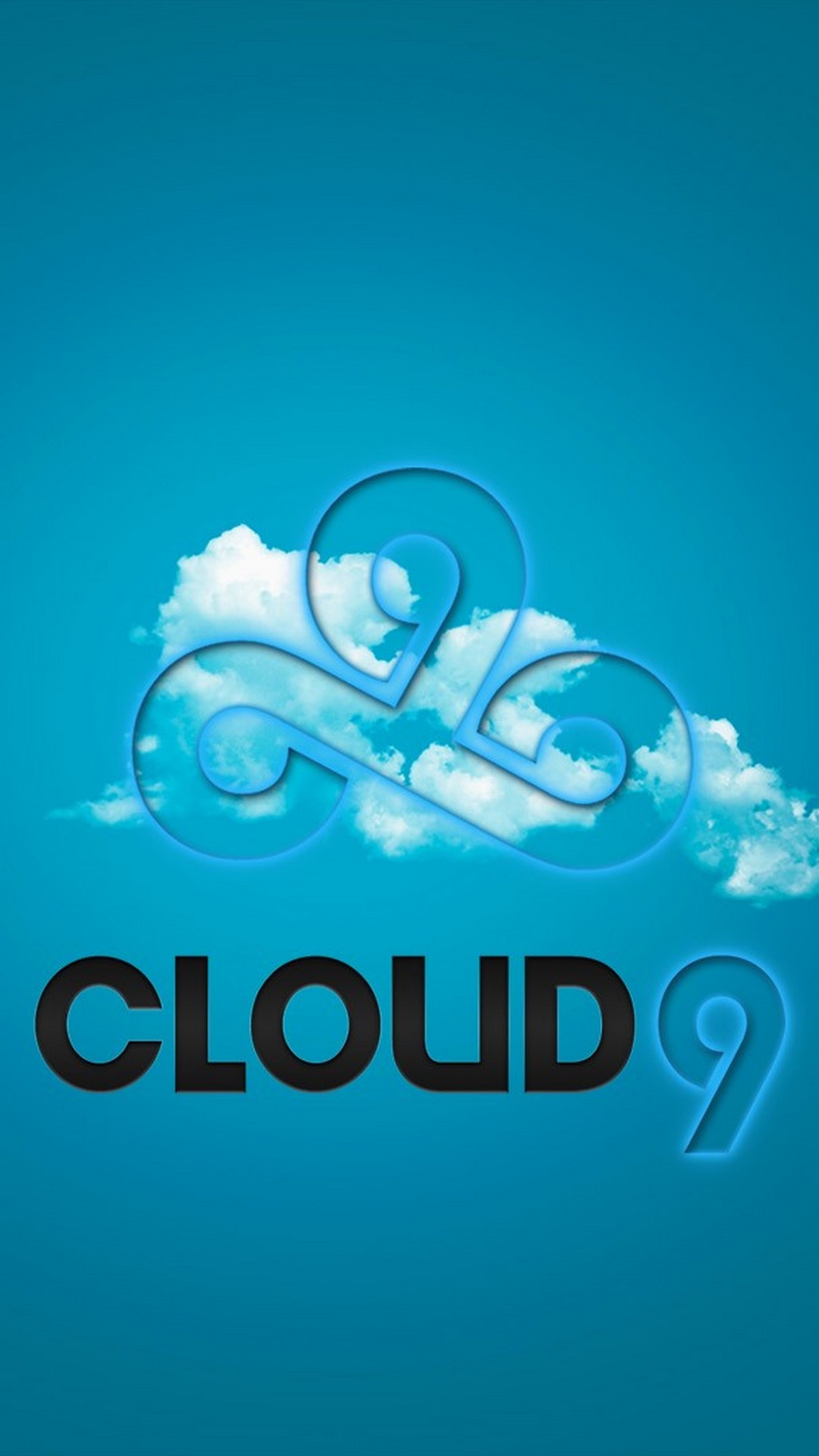cloud 9 iphone wallpaper,aqua,text,blue,logo,font