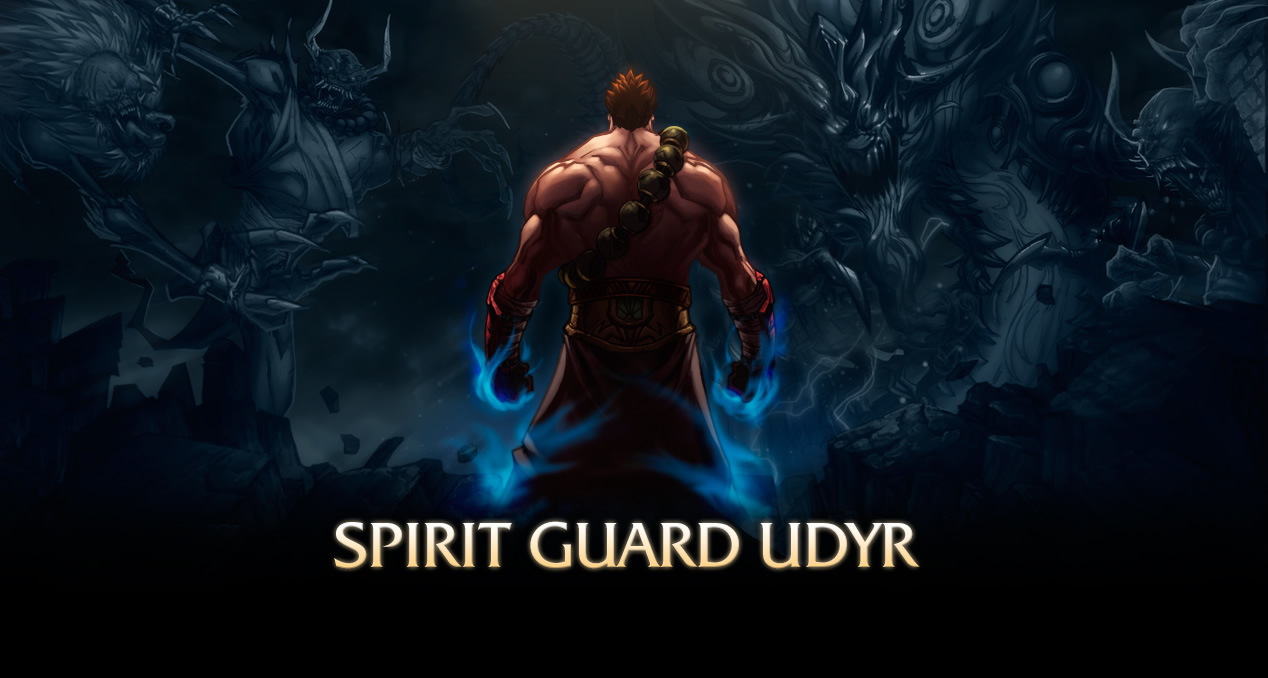 spirit guard udyr wallpaper,darkness,cg artwork,fictional character,organism,digital compositing