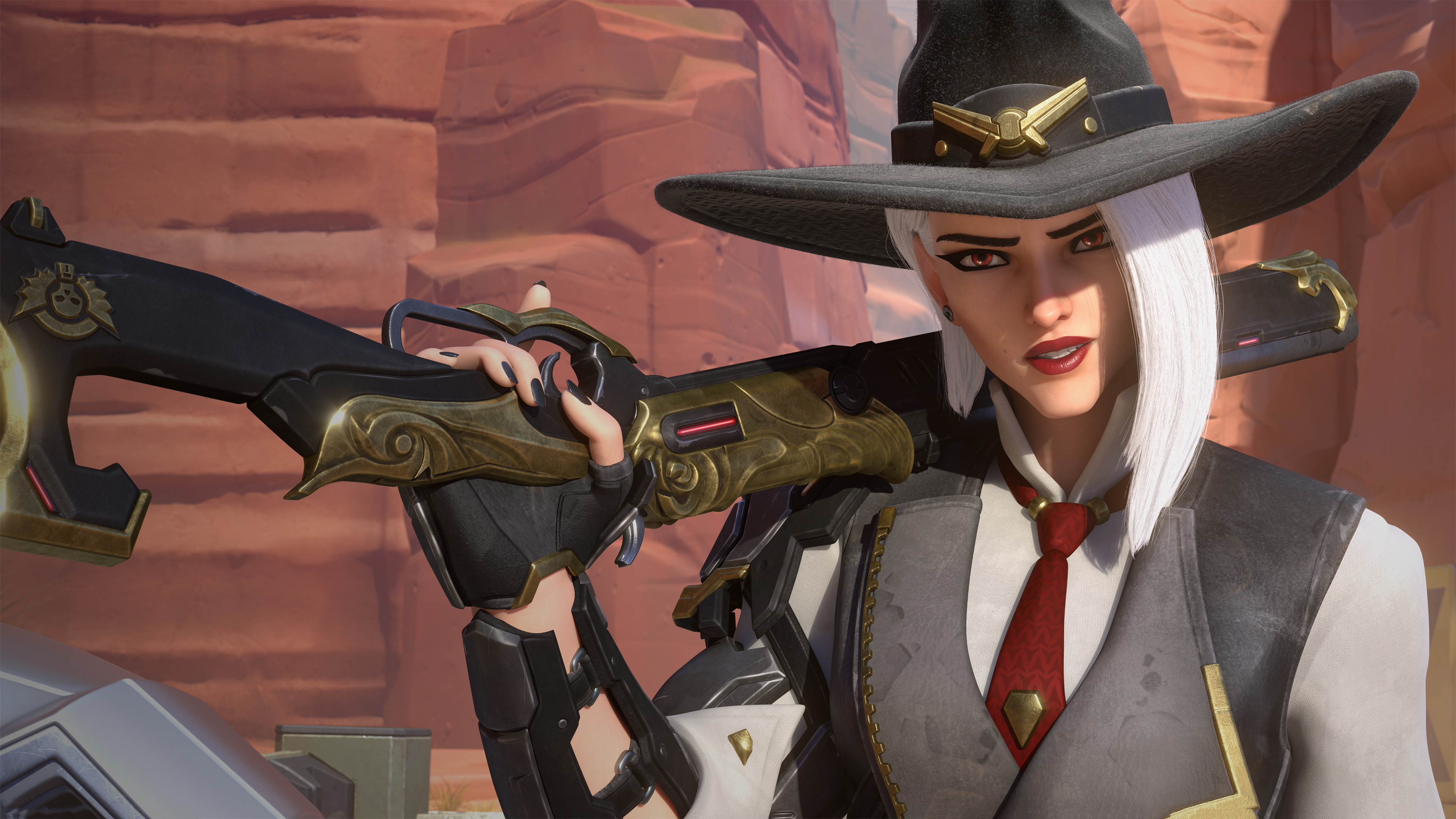 ashe wallpaper hd,fictional character,gunfighter,action figure