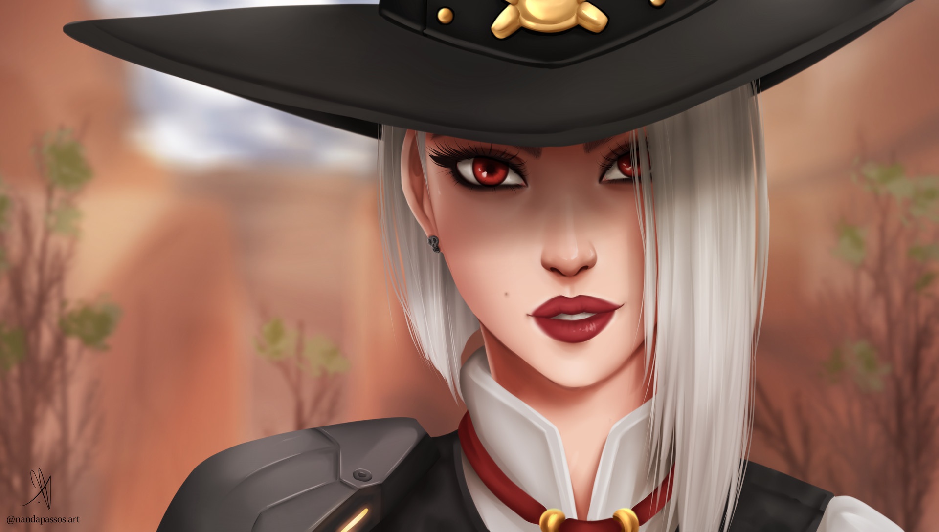 ashe wallpaper hd,face,lip,headgear,hat,screenshot