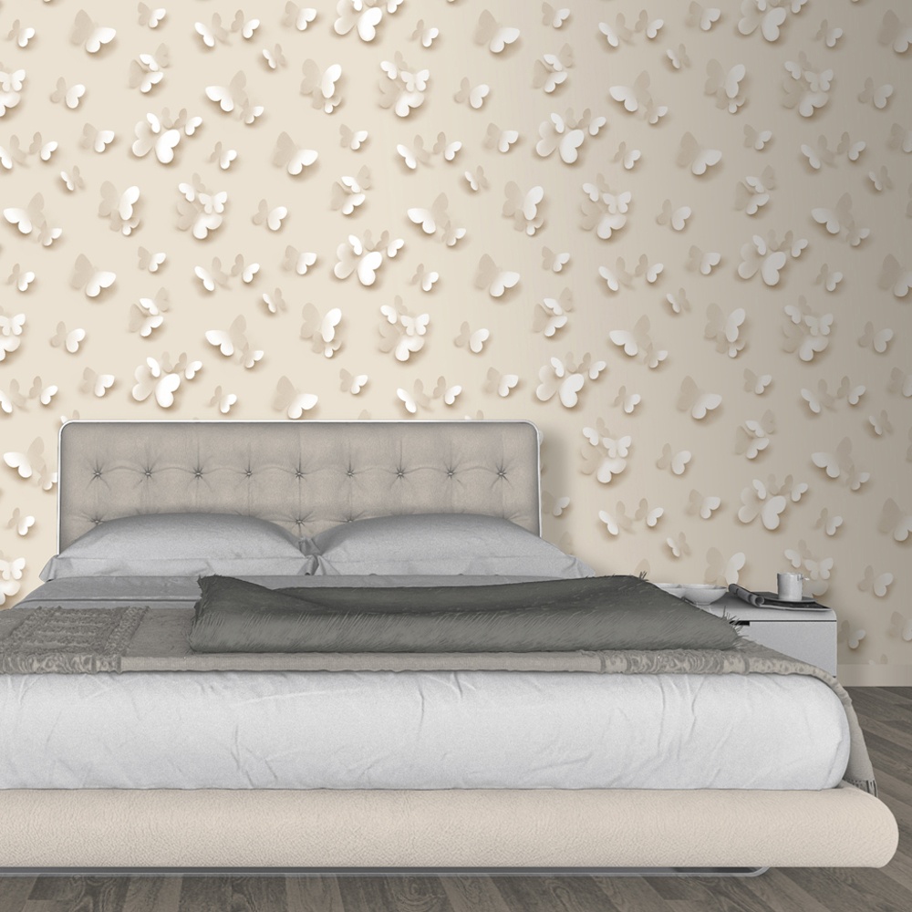 washable vinyl wallpaper,wall,furniture,bedroom,bed,wallpaper (557455) WallpaperUse