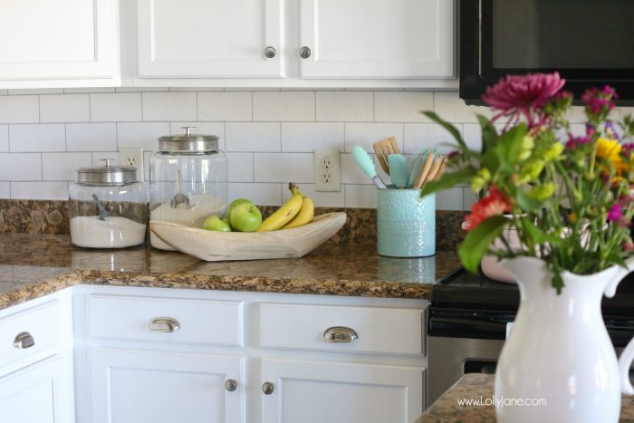 faux tile wallpaper backsplash,countertop,kitchen,room,green,tile