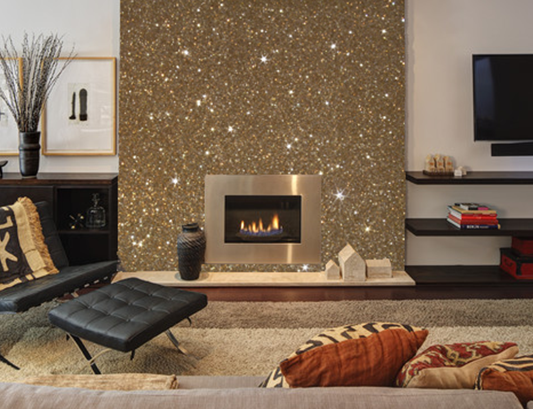 glitter kitchen wallpaper,living room,room,hearth,furniture,fireplace