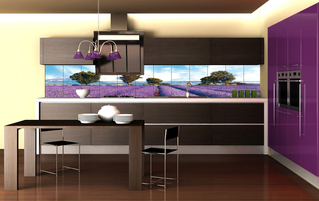 unusual kitchen wallpaper,room,violet,purple,countertop,furniture
