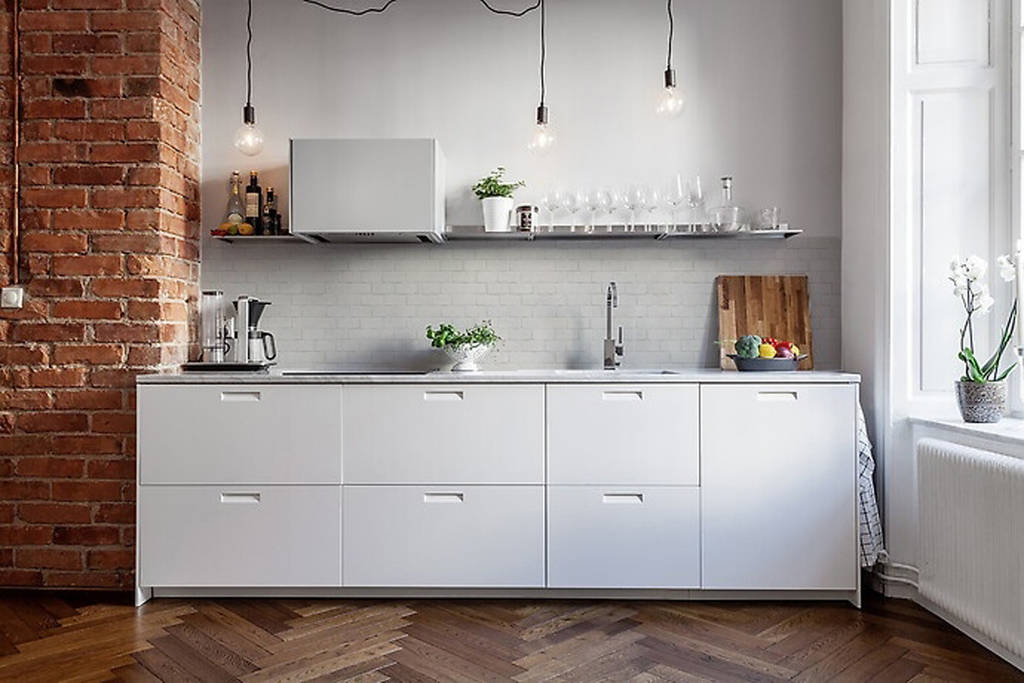 white kitchen wallpaper,white,furniture,room,countertop,property