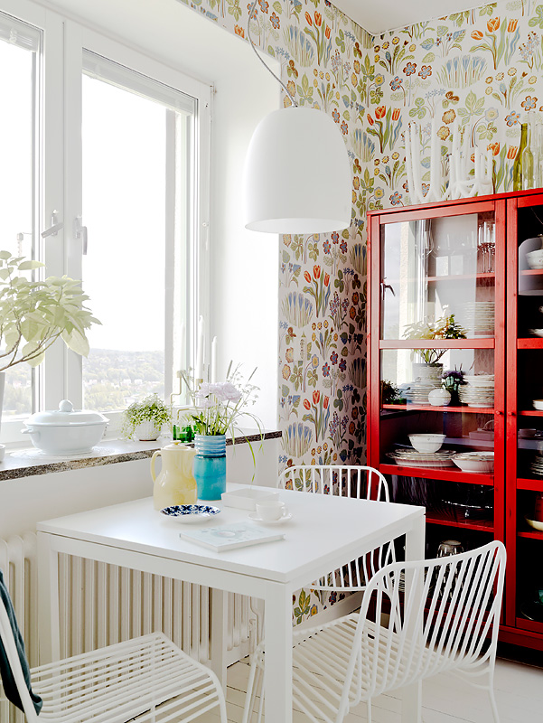 white kitchen wallpaper,room,white,furniture,interior design,dining room