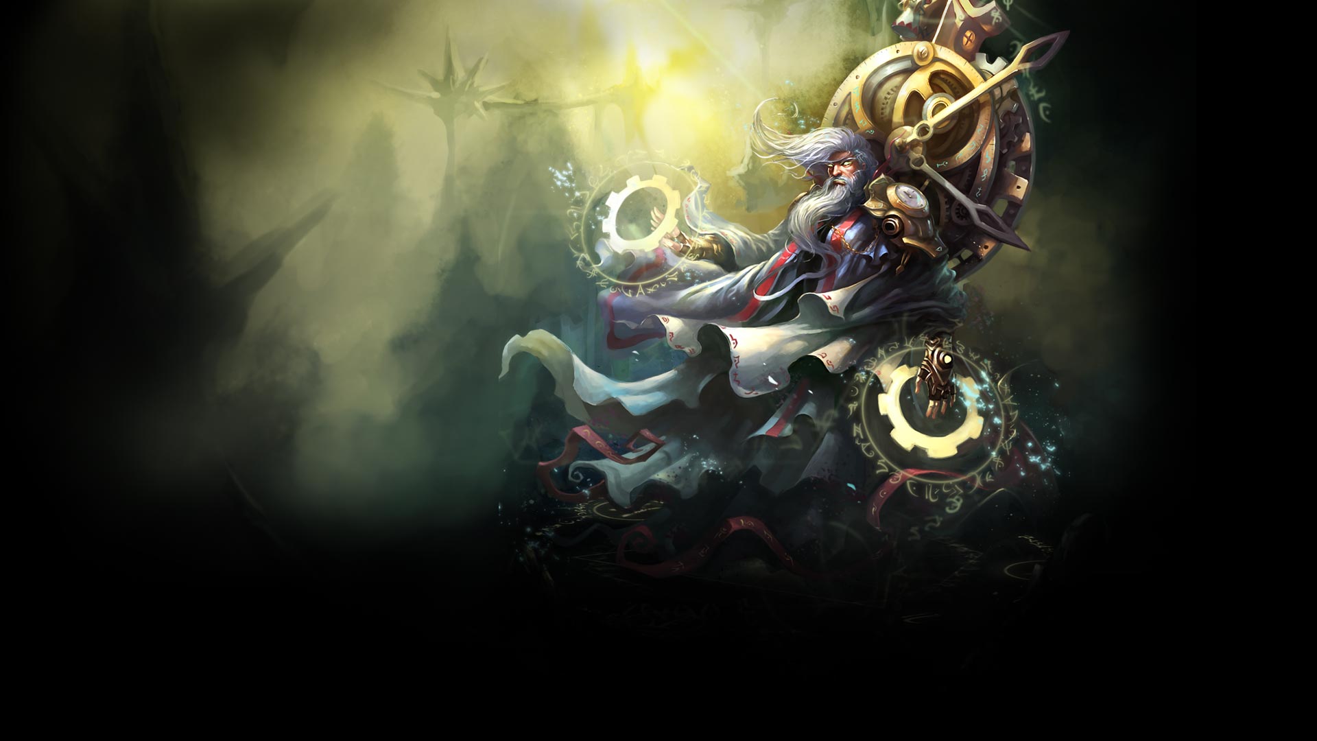 zilean wallpaper,cg artwork,graphic design,illustration,games,darkness