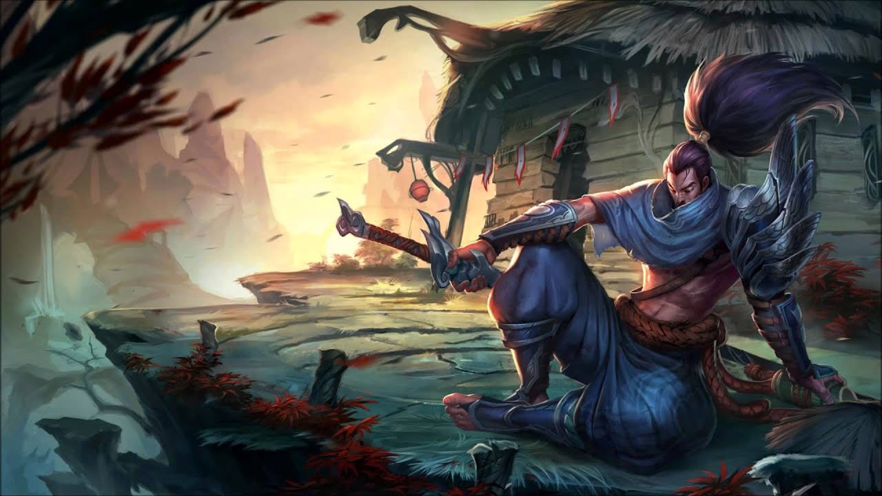 liga de leyendas yasuo fondo de pantalla,juego de acción y aventura,cg artwork,juegos,juego de pc,ilustración