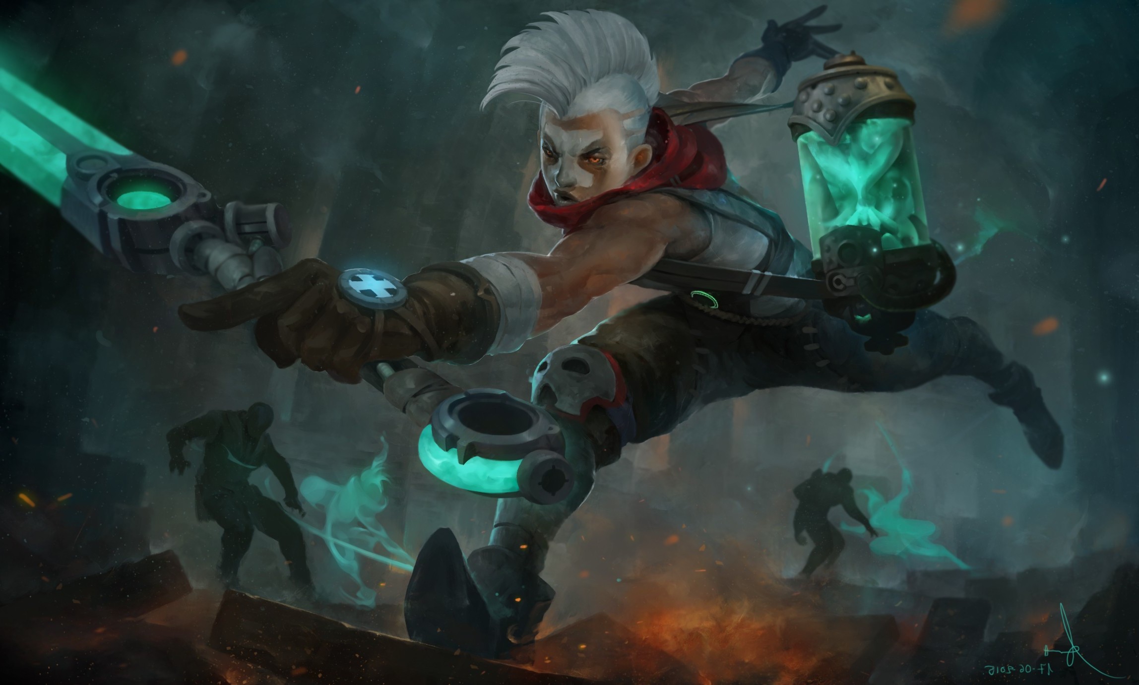 ekko wallpaper hd,gioco di avventura e azione,gioco per pc,illustrazione,giochi,cg artwork