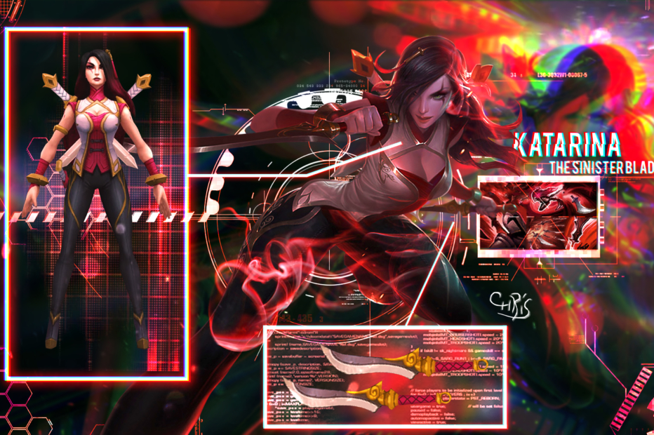 project katarina wallpaper,games,cg artwork,fictional character,performance,screenshot