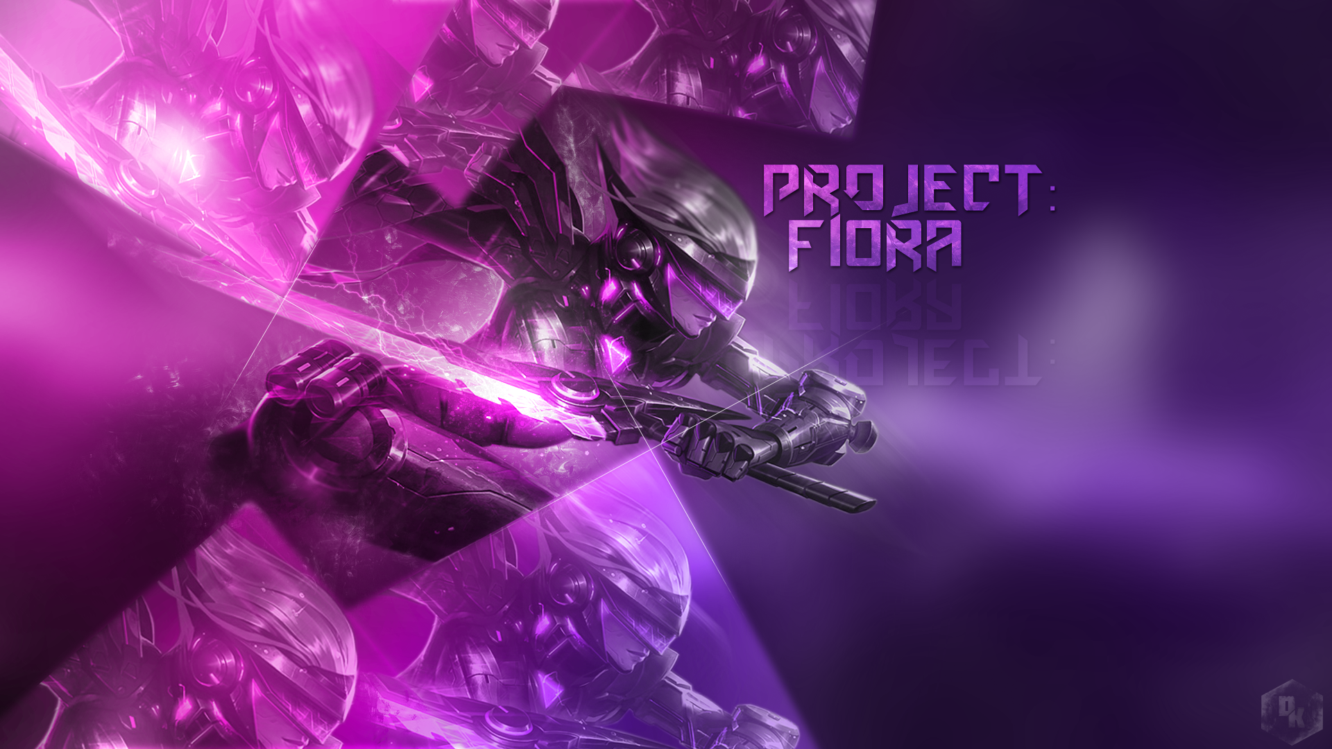 projekt fiora wallpaper,lila,violett,grafikdesign,spiele,schriftart