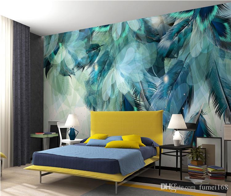 papel pintado colorido para paredes,fondo de pantalla,pared,turquesa,habitación,mural