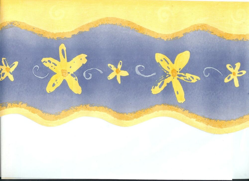 bordure de papier peint jaune,jaune