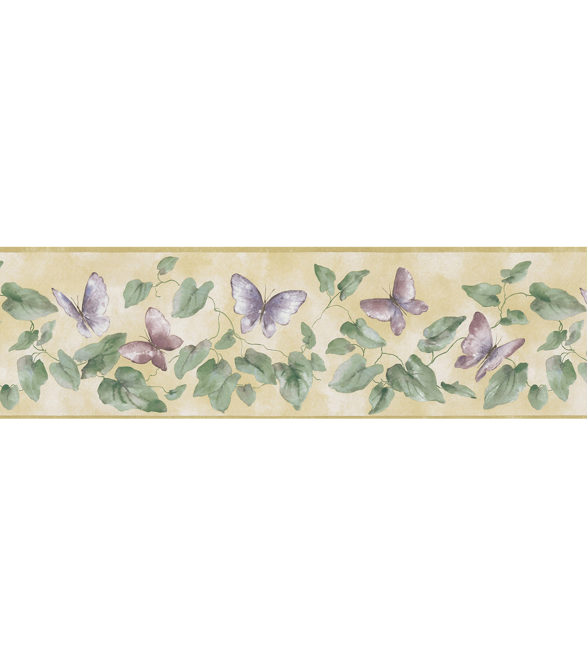 yellow wallpaper border,purple,plant,flower,pattern,morning glory