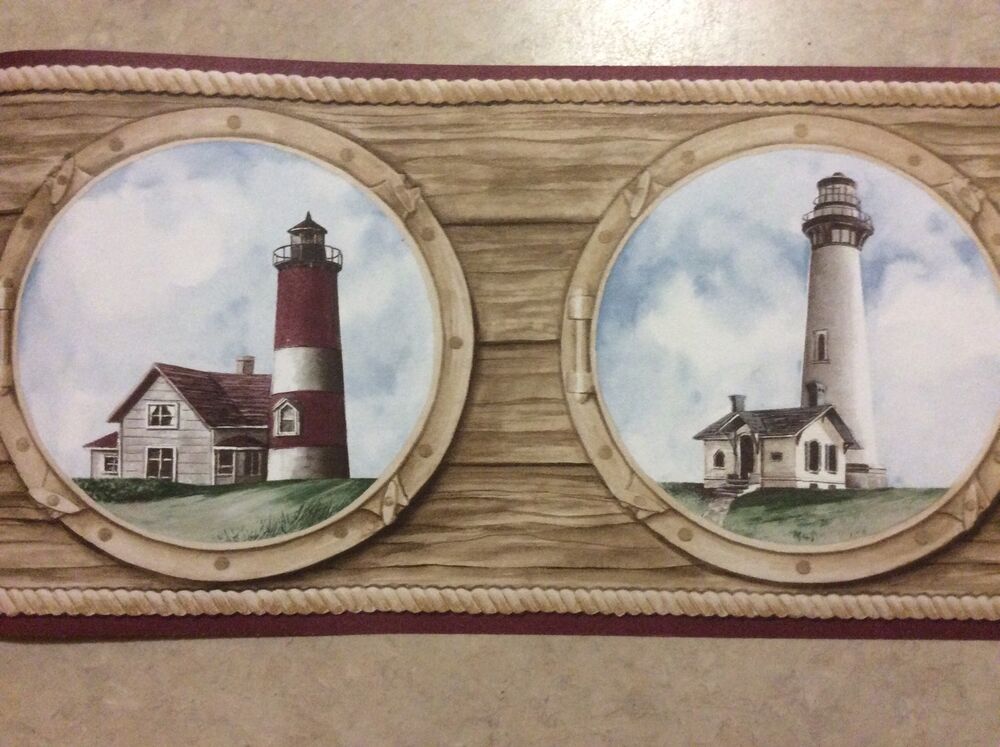 nautical wallpaper border,lighthouse,tower,picture frame,art,metal