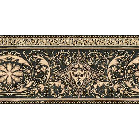 braune tapetenbordüre,ornament,carving,beige,muster,textil 