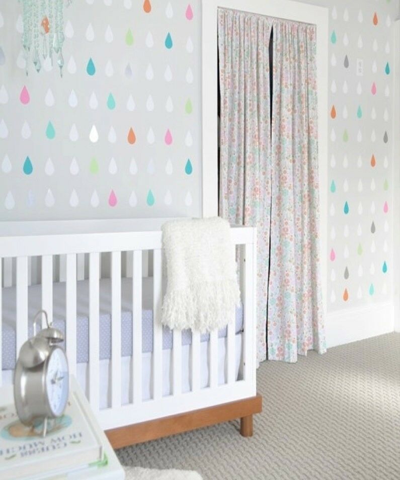 removable wallpaper nursery,product,infant bed,room,nursery,wallpaper