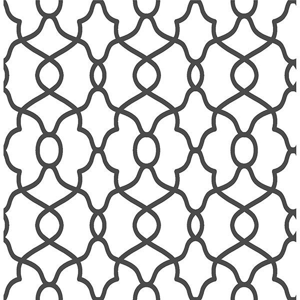 black and white peel and stick wallpaper,pattern,line,design,circle,pattern