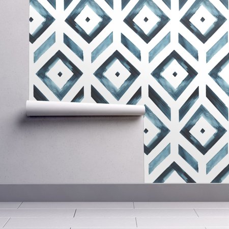 navy peel and stick wallpaper,pattern,wall,teal,turquoise,line (#562893