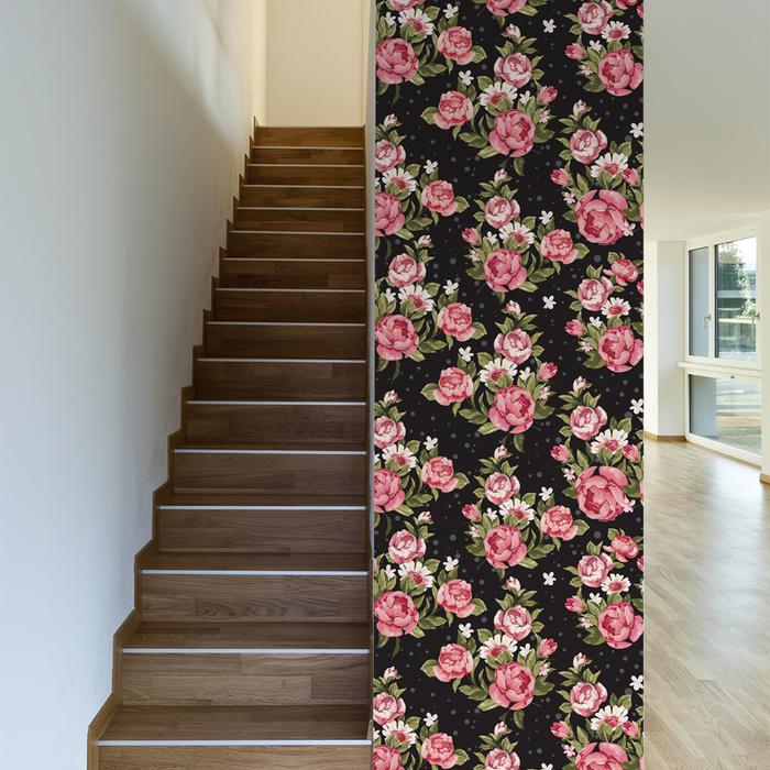 lila abnehmbare tapete,treppe,rosa,wand,hintergrund,braun