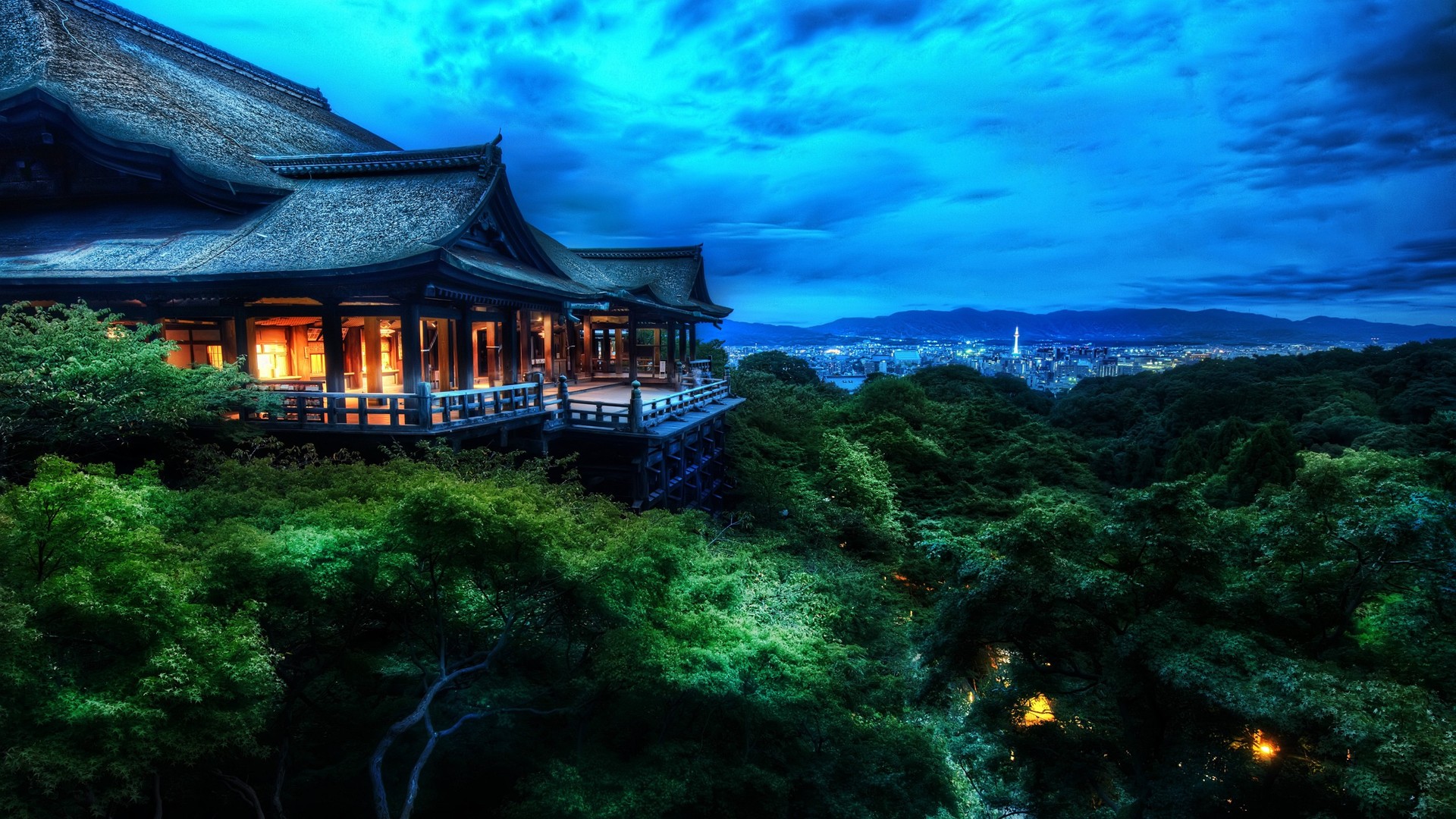 tapete japon,natur,himmel,natürliche landschaft,blau,die architektur