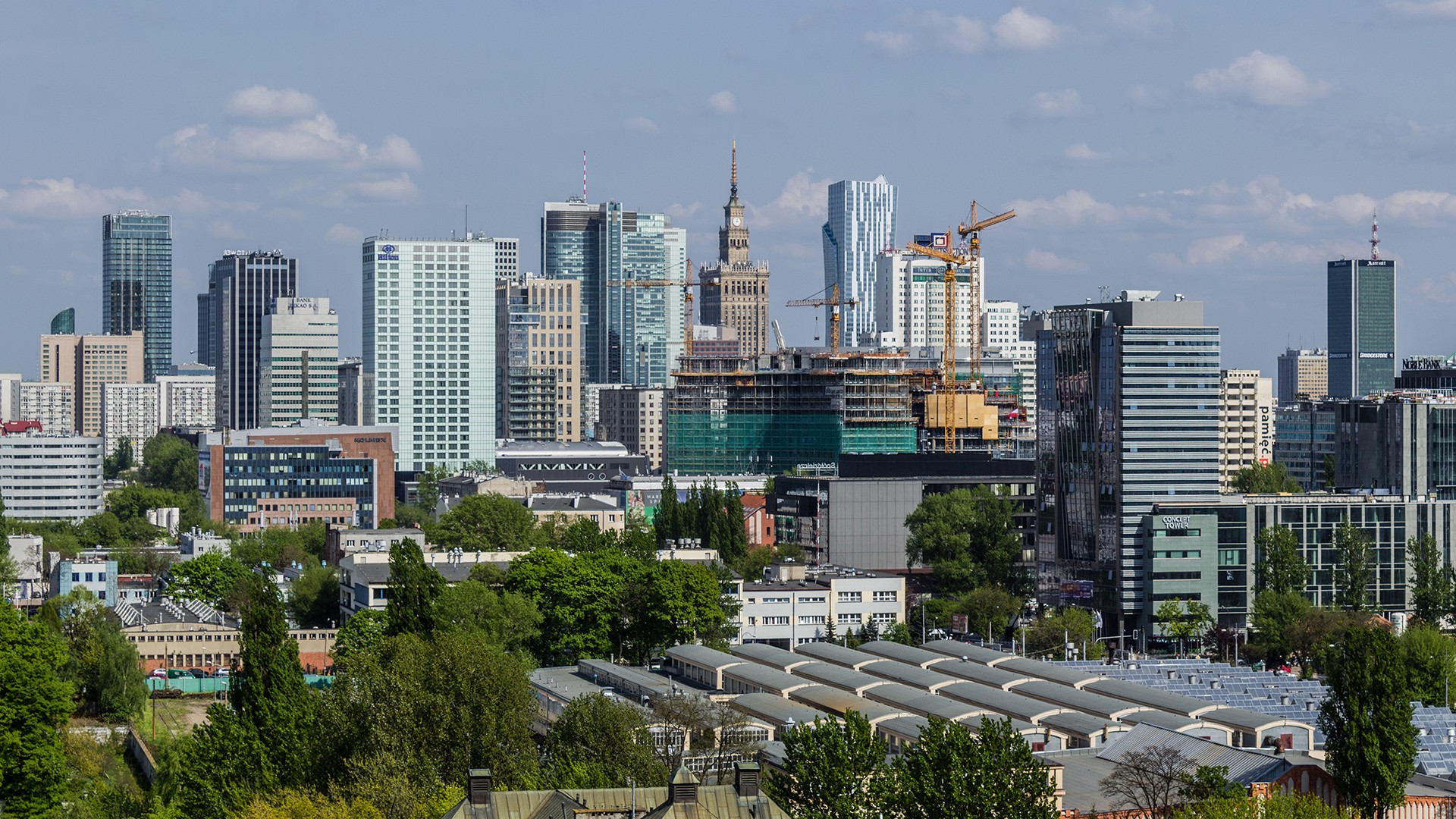 fondo de pantalla de varsovia,ciudad,área metropolitana,paisaje urbano,área urbana,horizonte