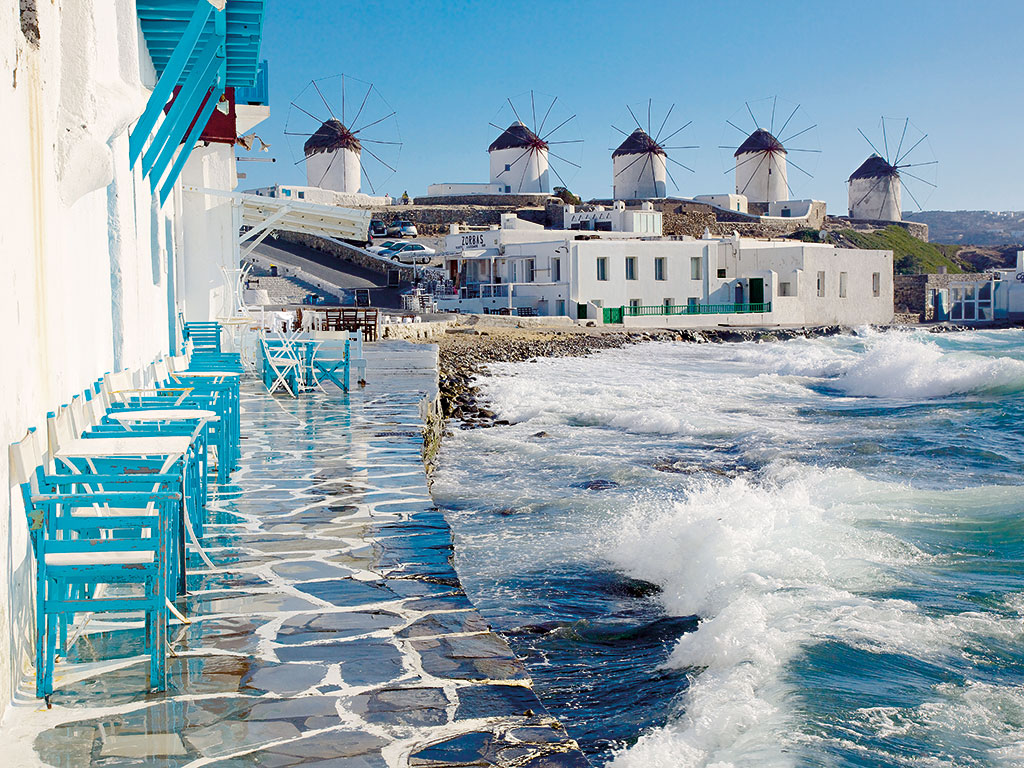 carta da parati mykonos,cittadina,piscina,onda,acqua,mare