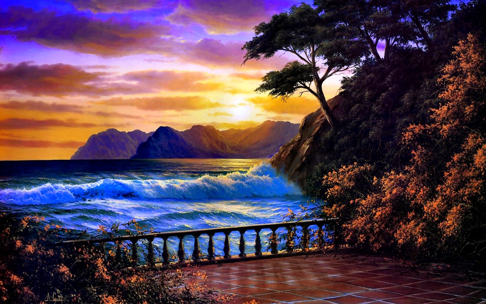 tenerife wallpaper,natural landscape,nature,sky,shore,coast