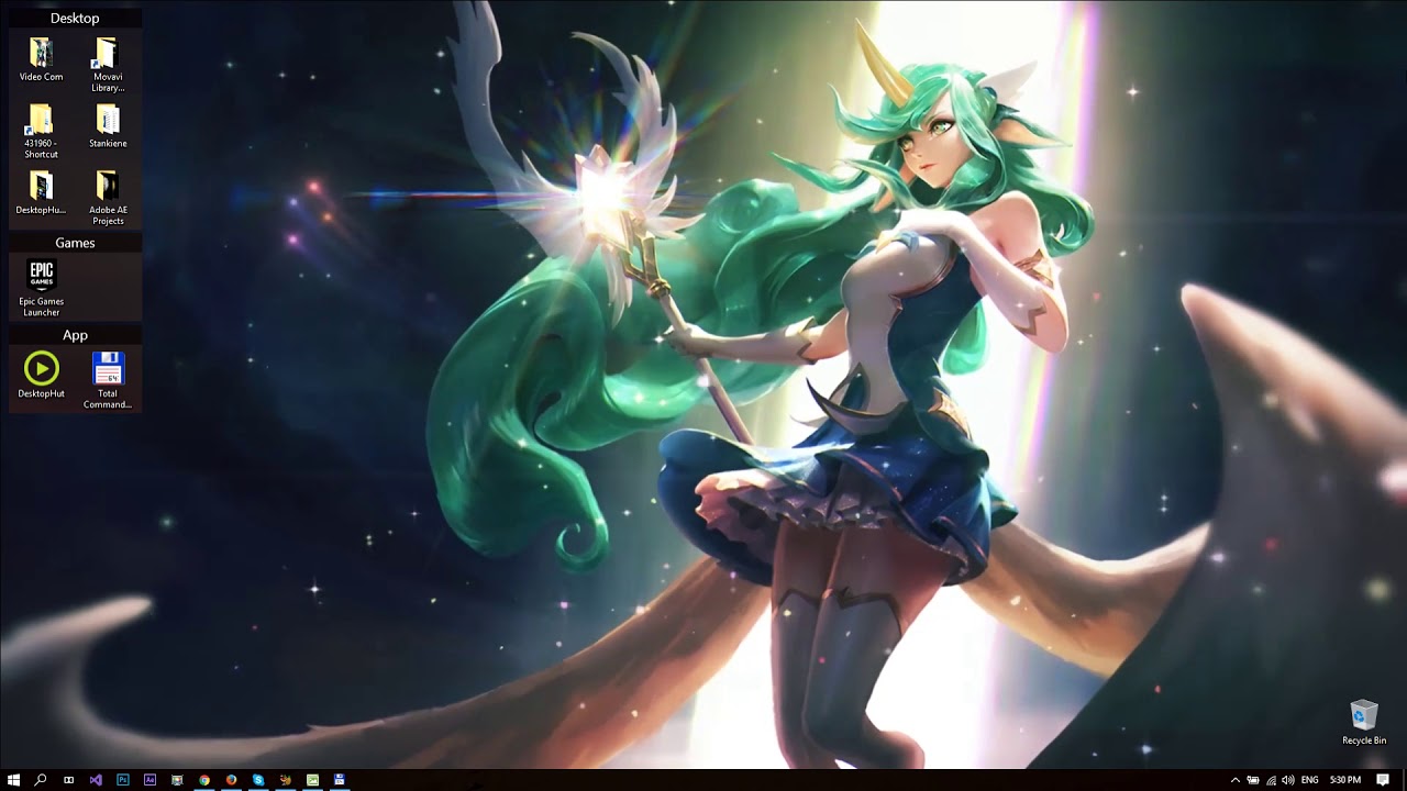 liga der legenden star guardian wallpaper,anime,cg kunstwerk,erfundener charakter,bildschirmfoto,platz