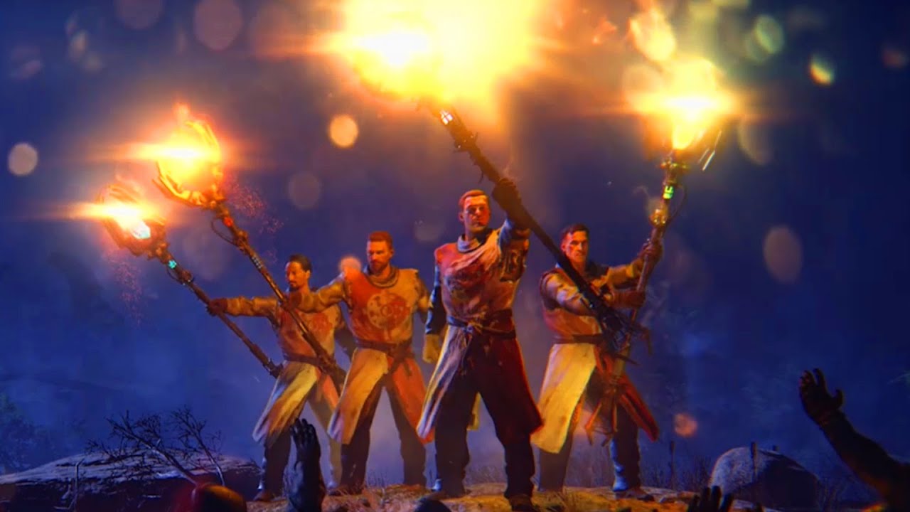 bo3 zombies wallpaper,performance,veranstaltung,hitze,feuer,himmel