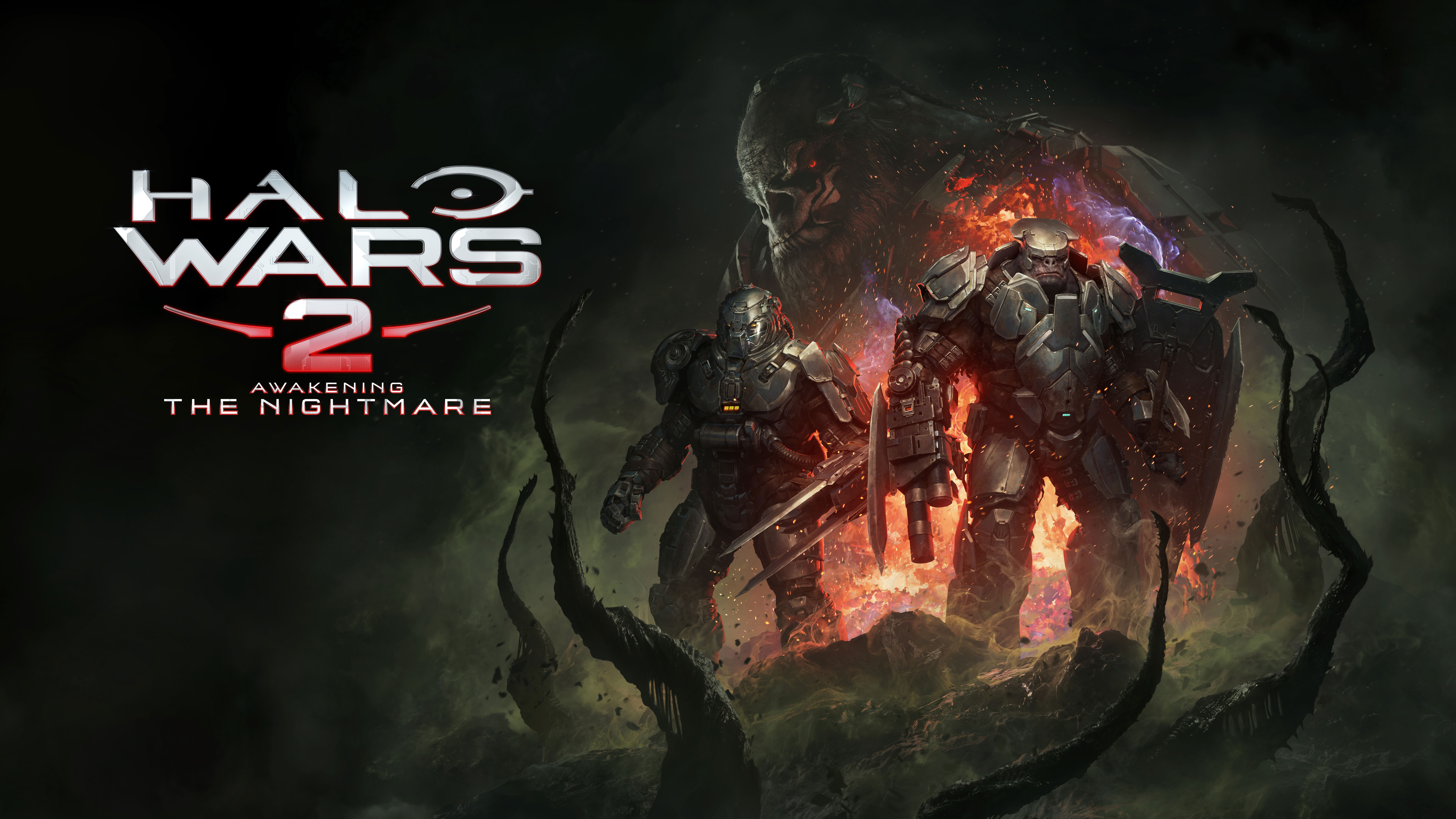 halo wars 2 wallpaper,action adventure game,pc game,cg artwork,darkness,graphic design