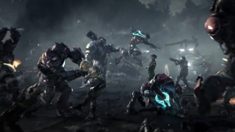 halo wars 2 wallpaper,action adventure game,pc game,darkness,fictional character,screenshot