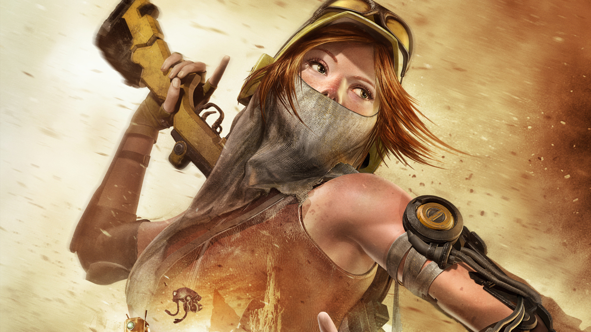 recore wallpaper,action adventure game,cg artwork,facial hair,beard,pc game