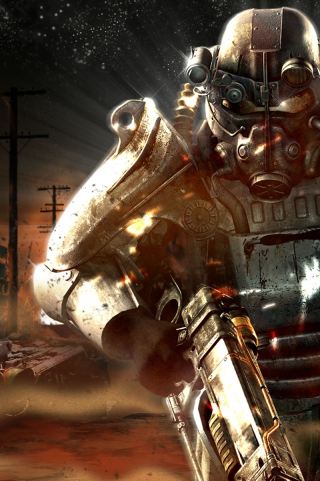 fallout 4 iphone wallpaper,fictional character,war machine,robot