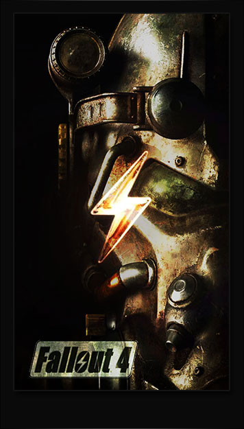 fallout 4 fondo de pantalla para iphone,póster,película,equipo de protección personal,personaje de ficción,animación