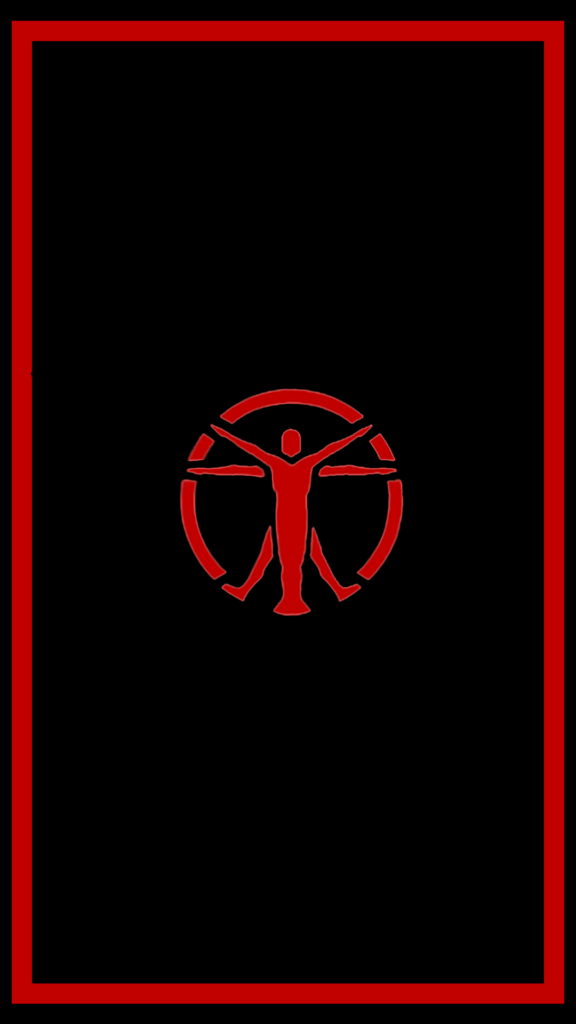 fallout 4 iphone wallpaper,red,black,logo,symbol,font