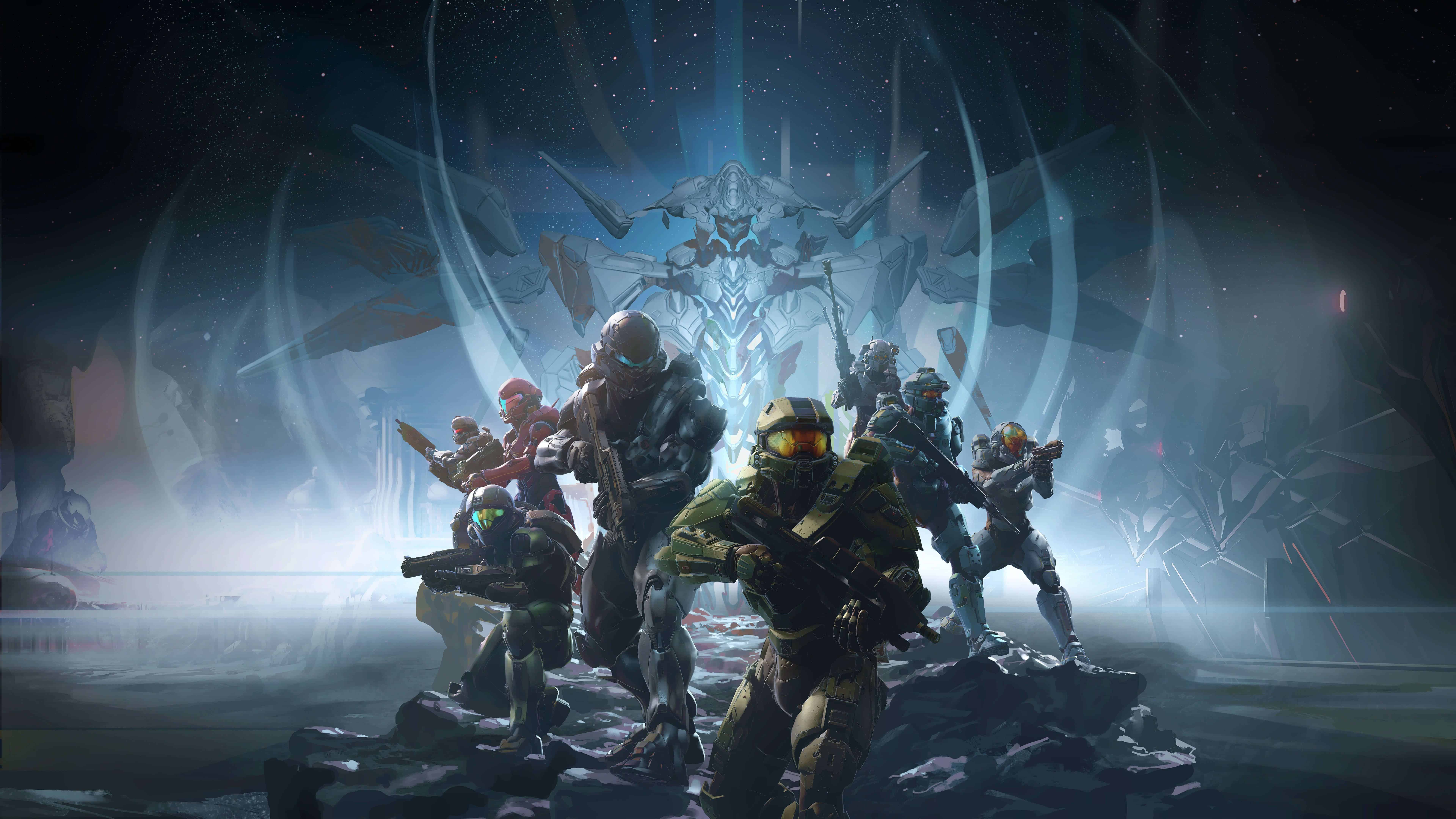 halo 5 guardians wallpaper,action adventure game,pc game,games,cg artwork,adventure game