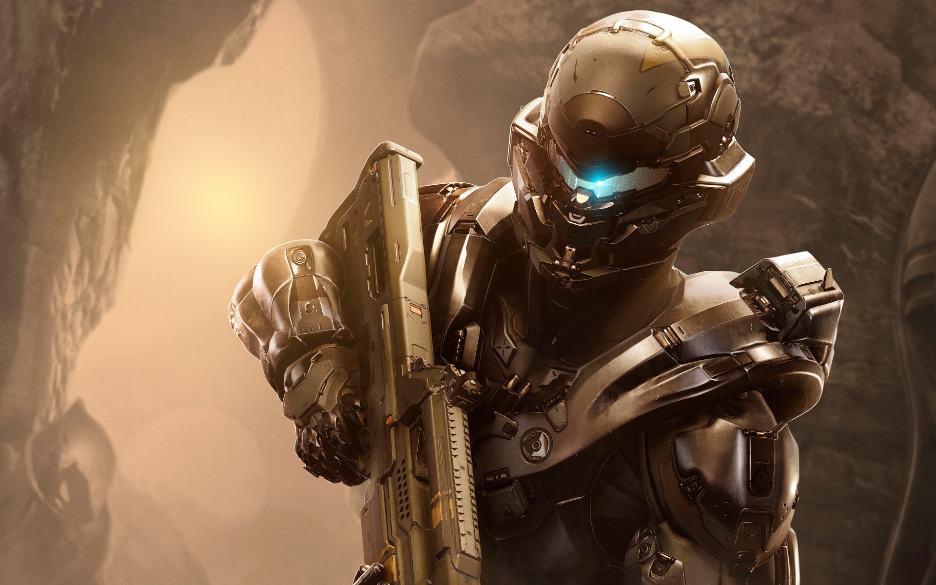 halo 5 guardians wallpaper,robot,technology,fictional character,armour,action figure