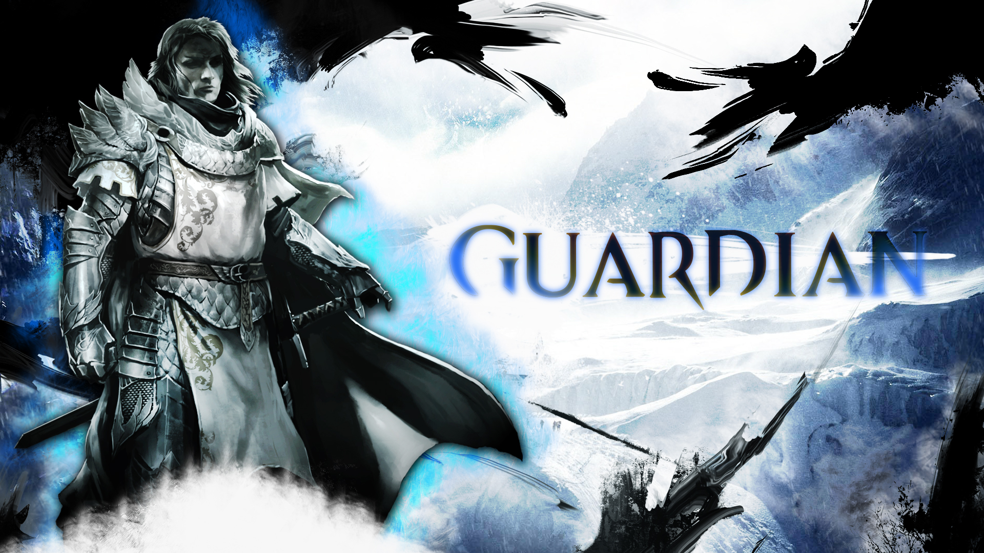 guardian wallpaper,cg artwork,games,fictional character,illustration,graphic design