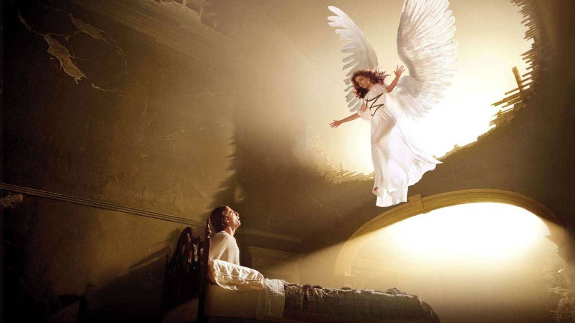 守護天使の壁紙,天使,光,美しさ,超自然的な生き物,写真撮影
