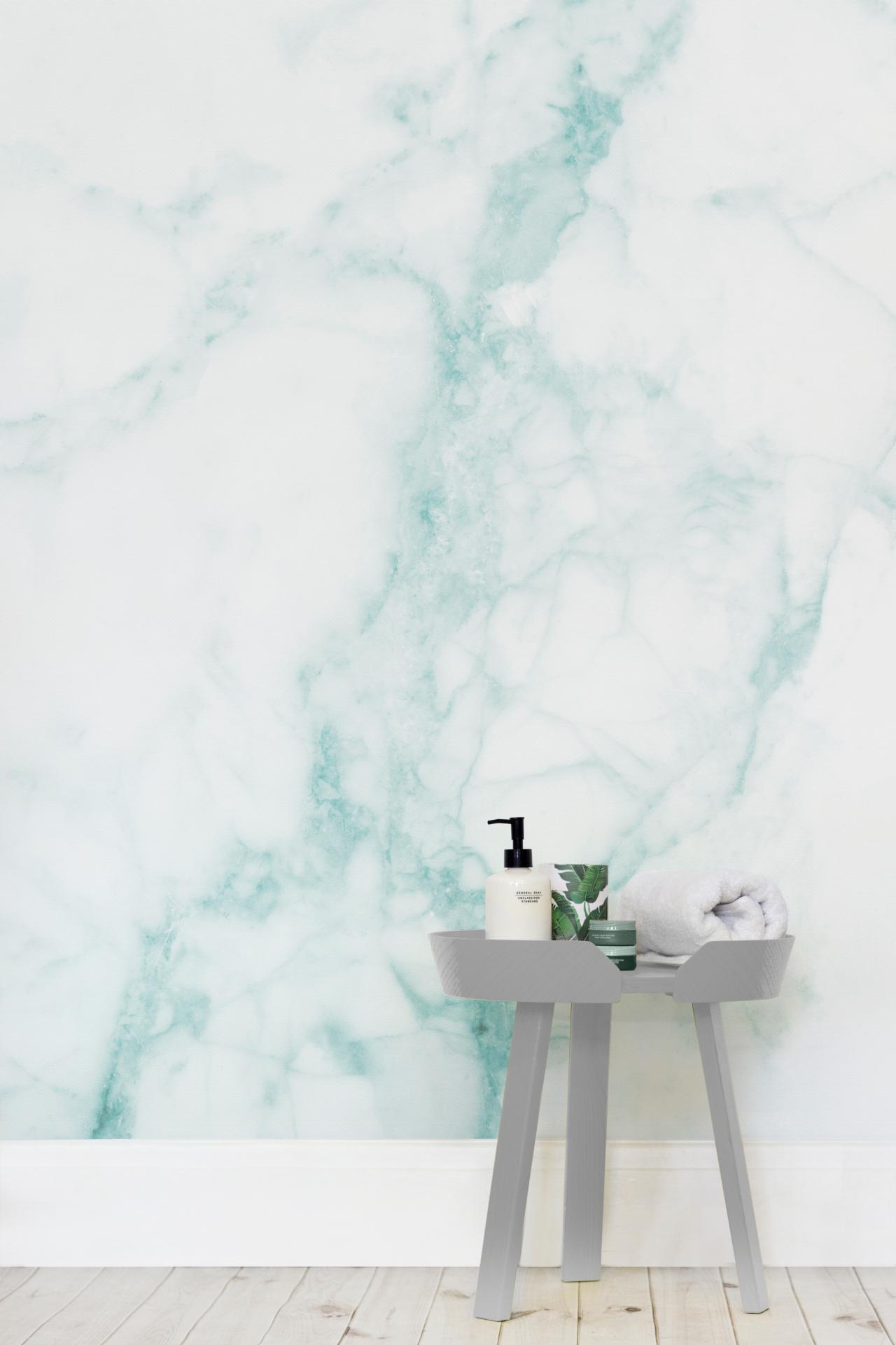 marble look wallpaper,white,wall,table,furniture,wallpaper
