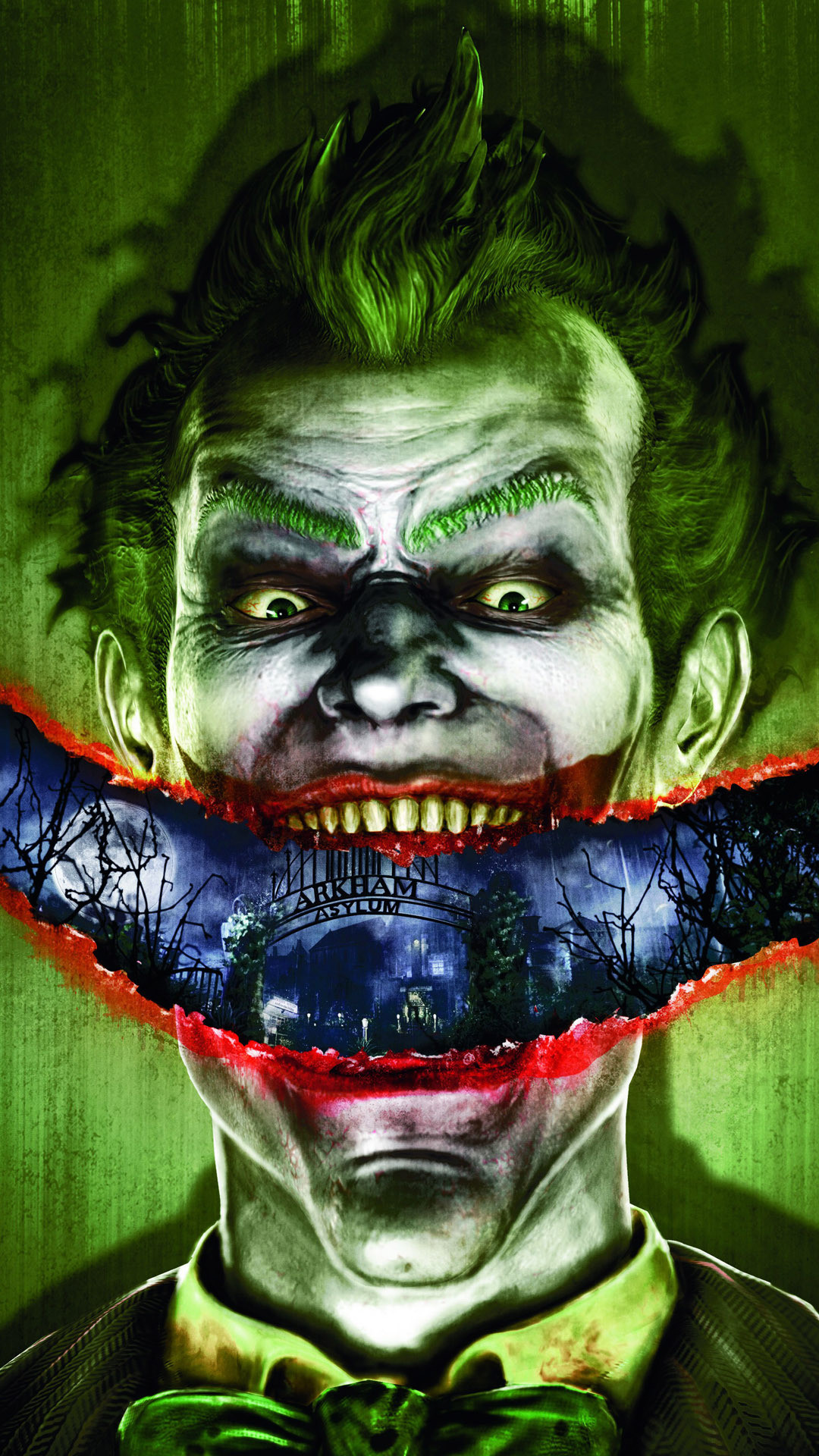 joker phone wallpaper,joker,fictional character,supervillain,batman,ghost