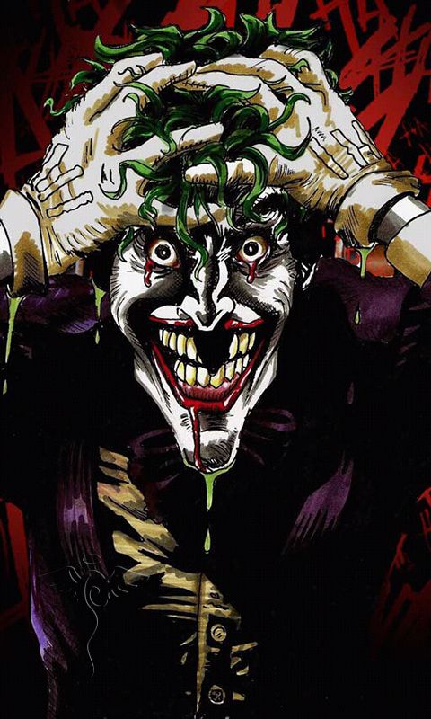 joker phone wallpaper,joker,supervillain,fictional character,clown,ghost