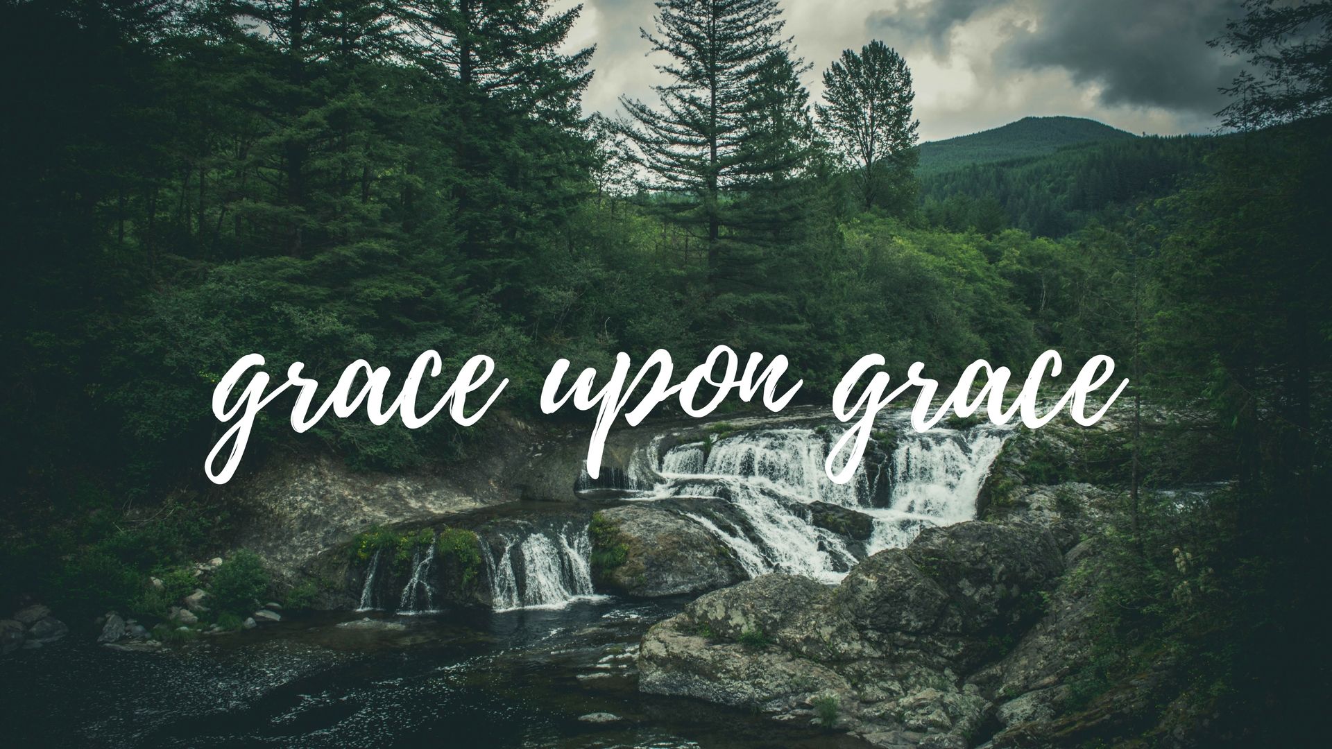 grace wallpaper,natural landscape,nature,water,vegetation,font