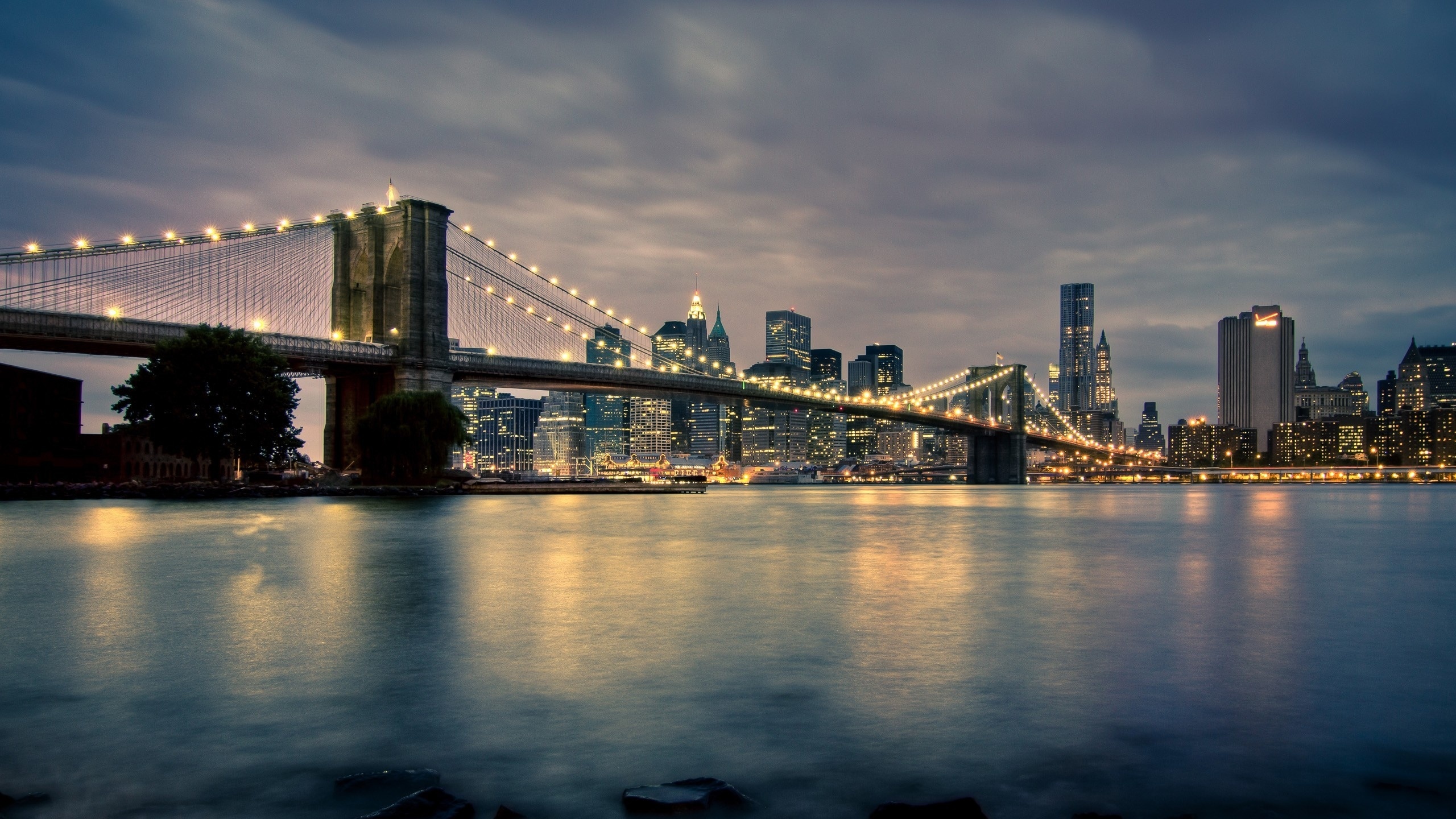 brooklyn bridge wallpaper,stadtbild,stadt,metropolregion,horizont,himmel