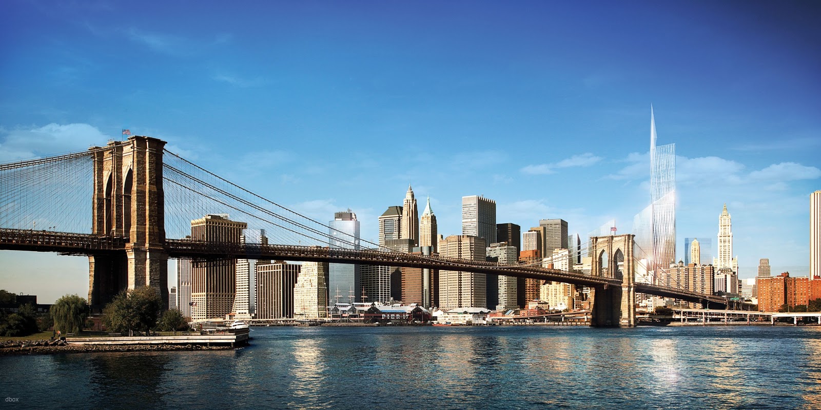 sfondo del ponte di brooklyn,città,orizzonte,paesaggio urbano,cielo,giorno