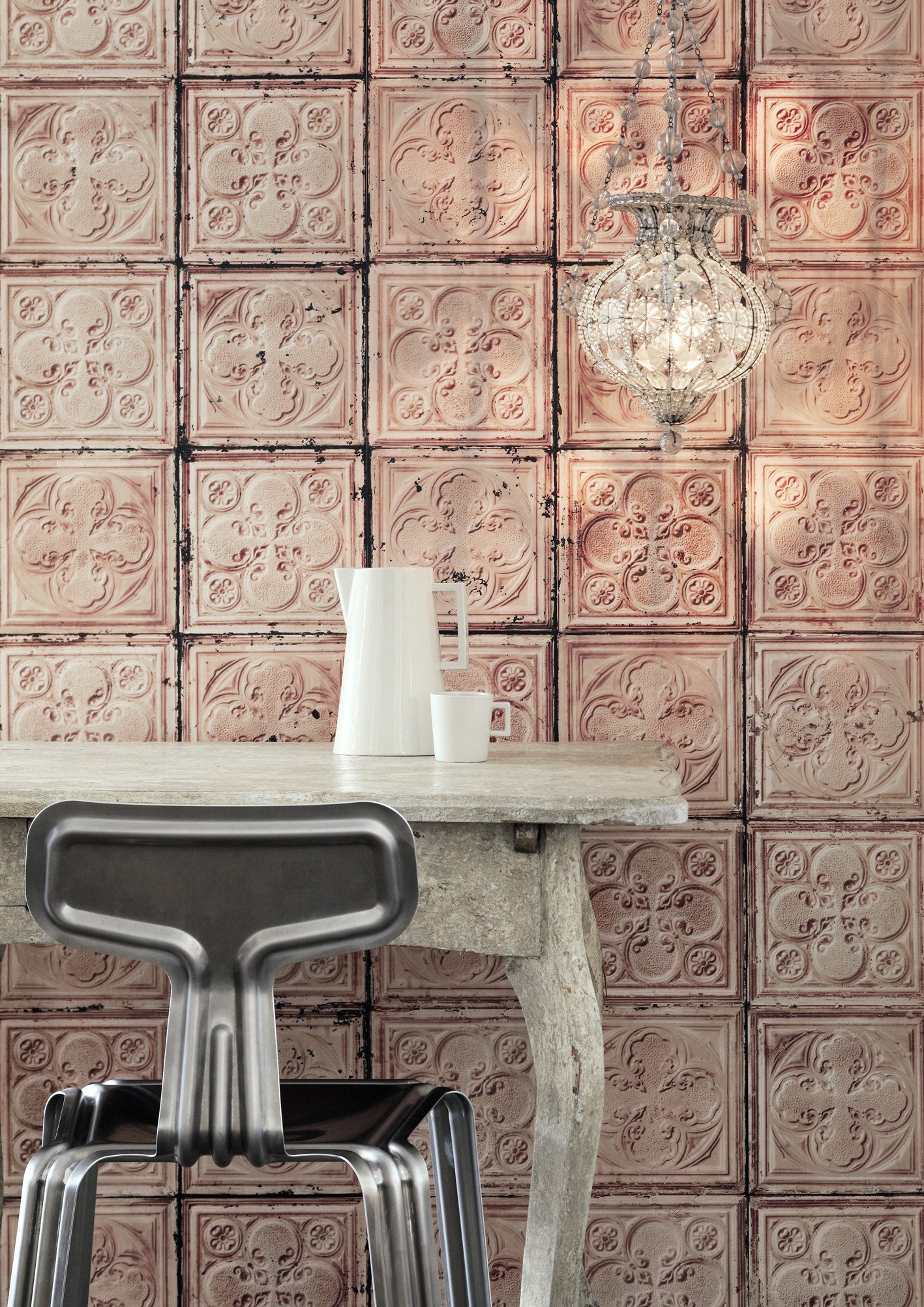 brooklyn tins wallpaper,tile,wall,wallpaper,beige,brick