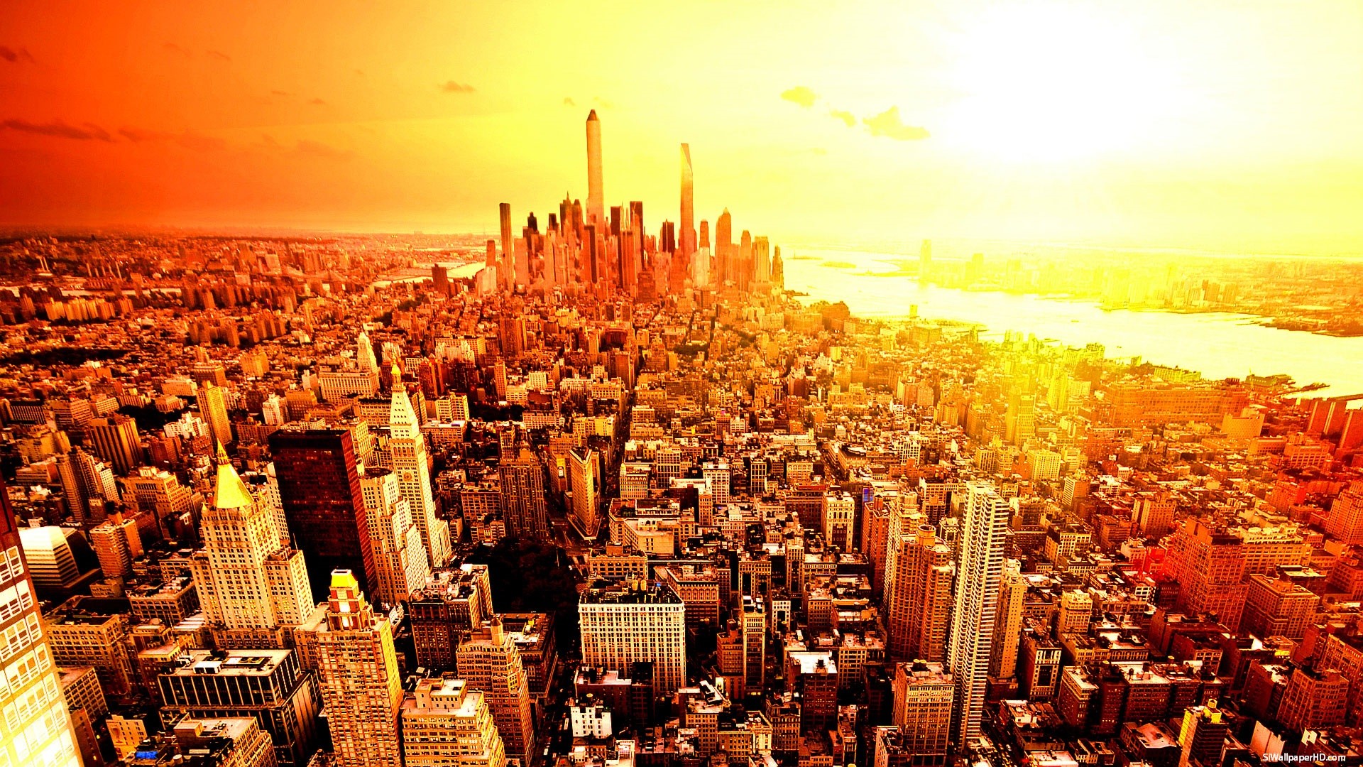 new york skyline wallpaper hd,cityscape,metropolitan area,city,metropolis,urban area
